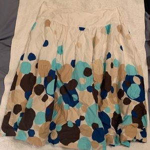Patterned skirt